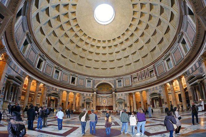 Inside view of Pantheon_study in italy
