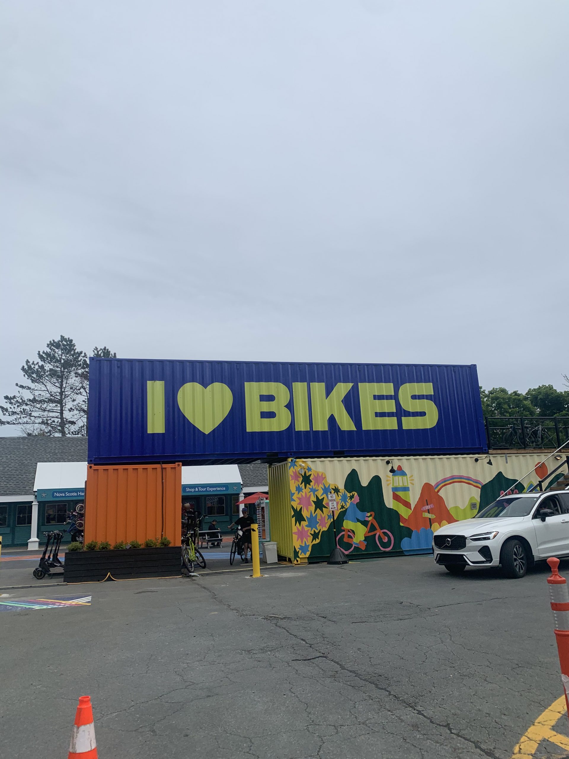 I love Bikes Downtown Halifax